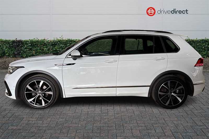 Volkswagen Tiguan 1.5 Tsi R-line Suv Dsg Euro 6 Ss 15 MK23VFZ White #6