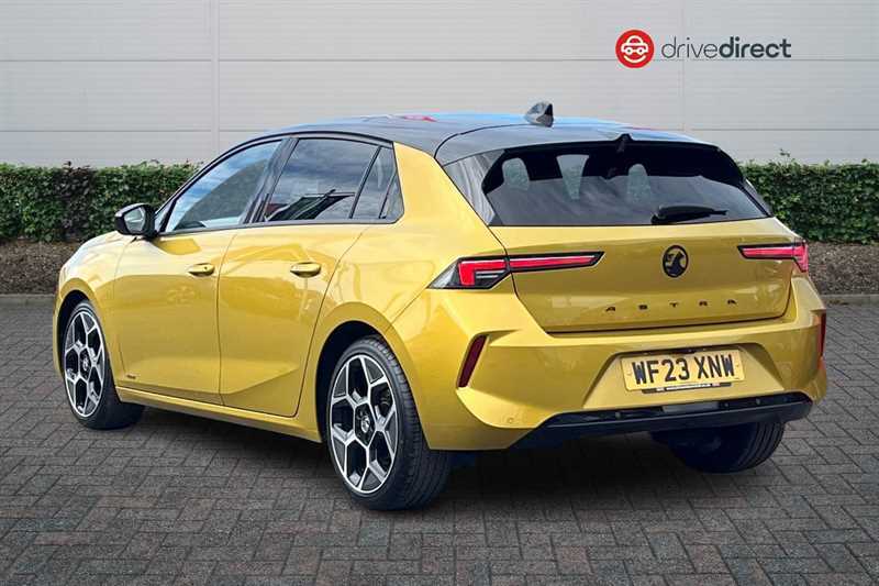 Vauxhall Astra 1.2 Turbo Ultimate Hatchback Euro WF23XNW Yellow #5