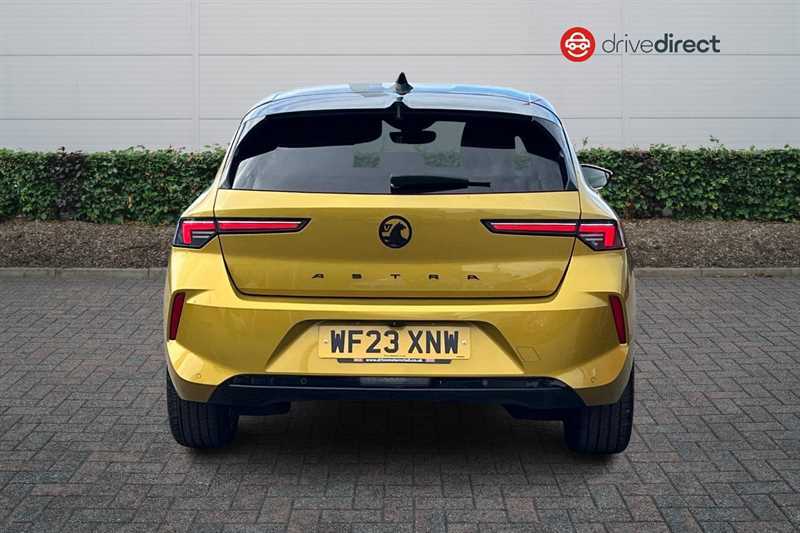 Vauxhall Astra 1.2 Turbo Ultimate Hatchback Euro WF23XNW Yellow #4