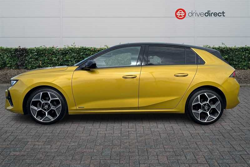 Vauxhall Astra 1.2 Turbo Ultimate Hatchback Euro WF23XNW Yellow #6