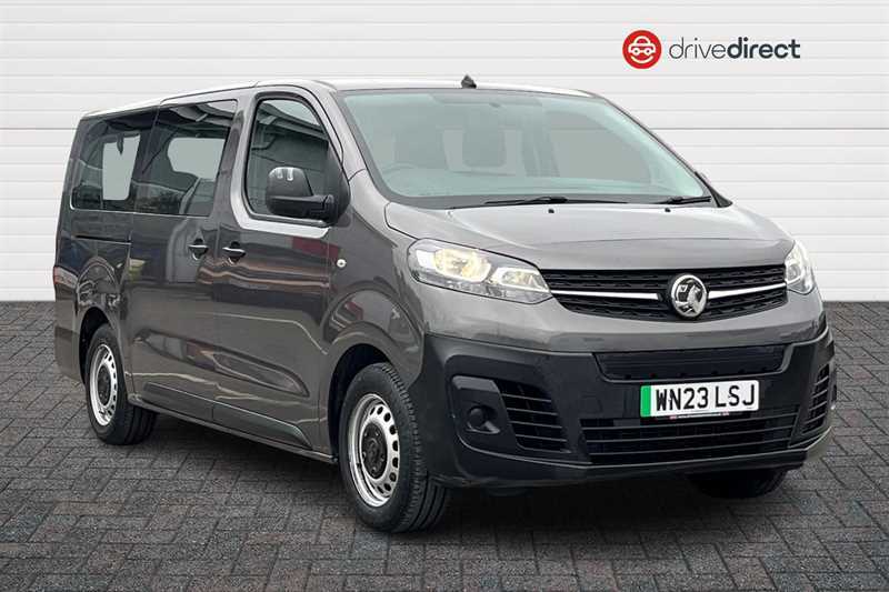 Vauxhall Vivaro 50Kwh Combi Mpv Lwb 9 Seat, 11K WN23LSJ Grey
