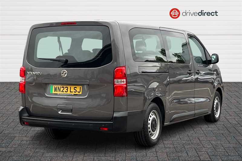 Vauxhall Vivaro 50Kwh Combi Mpv Lwb 9 Seat, 11K WN23LSJ Grey #3