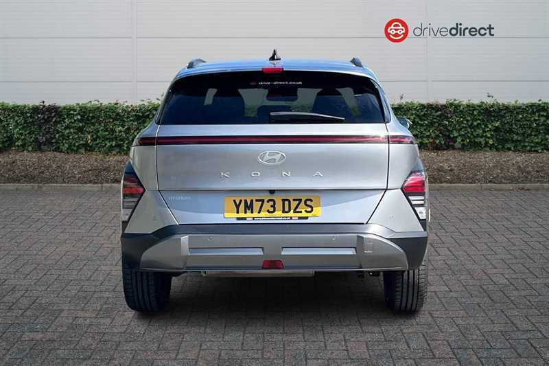 Hyundai Kona 1.0 T-gdi Ultimate Suv Dct Euro 6 Ss YM73DZS Silver #4