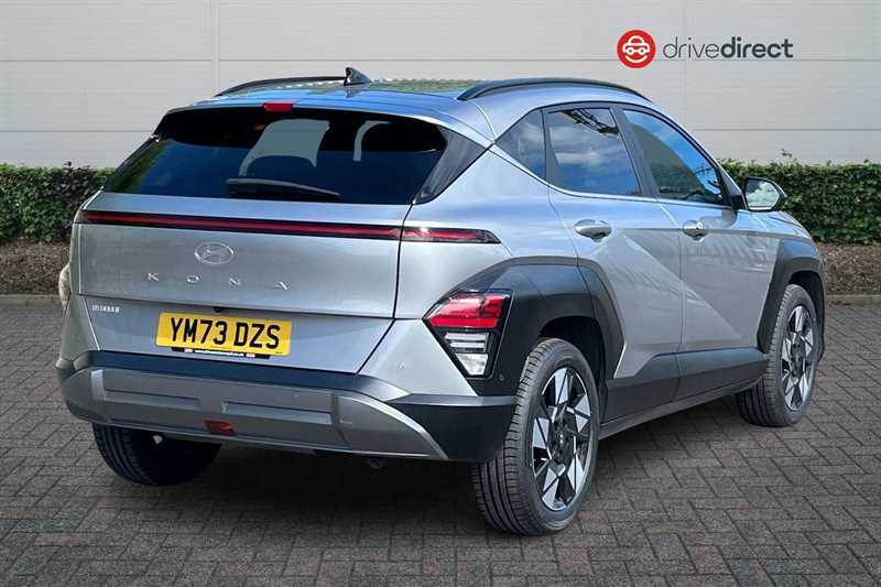 Hyundai Kona 1.0 T-gdi Ultimate Suv Dct Euro 6 Ss YM73DZS Silver #3