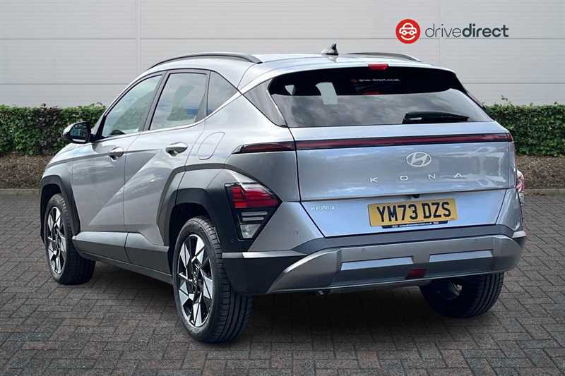 Hyundai Kona 1.0 T-gdi Ultimate Suv Dct Euro 6 Ss YM73DZS Silver #5