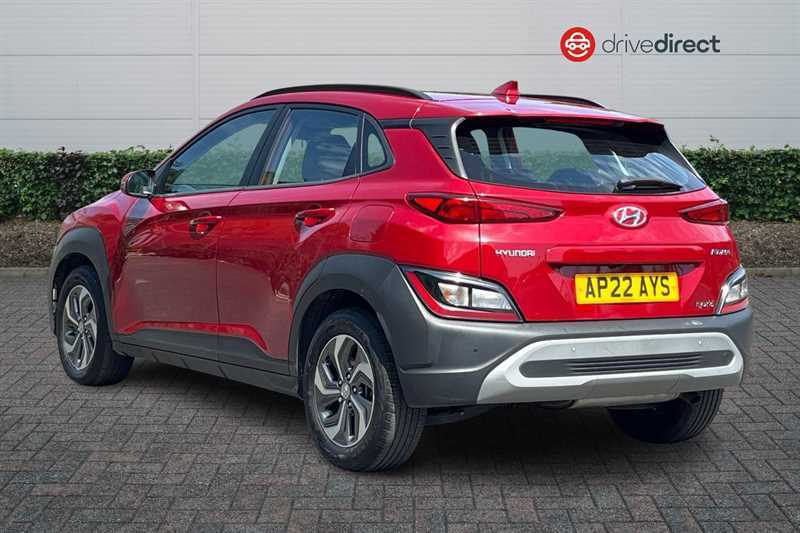 Hyundai Kona 1.6 H-gdi Se Connect Suv Hybrid Dct Eur AP22AYS Red #5