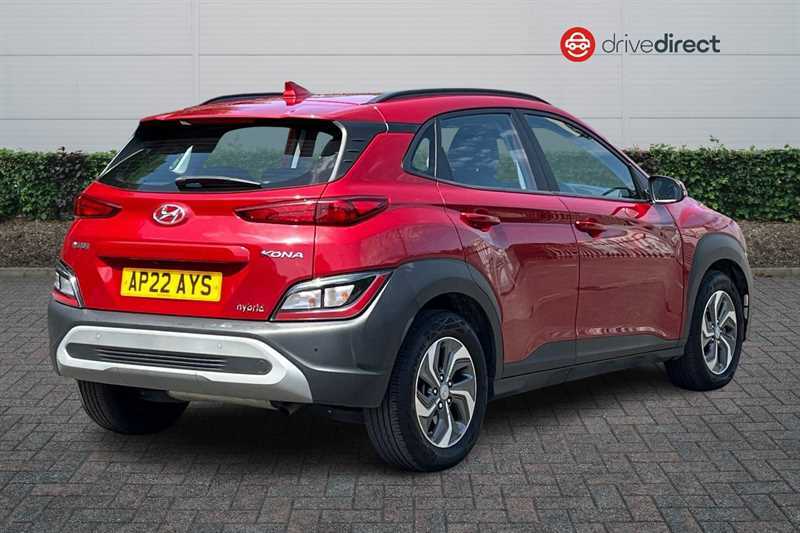 Hyundai Kona 1.6 H-gdi Se Connect Suv Hybrid Dct Eur AP22AYS Red #3