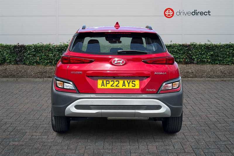 Hyundai Kona 1.6 H-gdi Se Connect Suv Hybrid Dct Eur AP22AYS Red #4