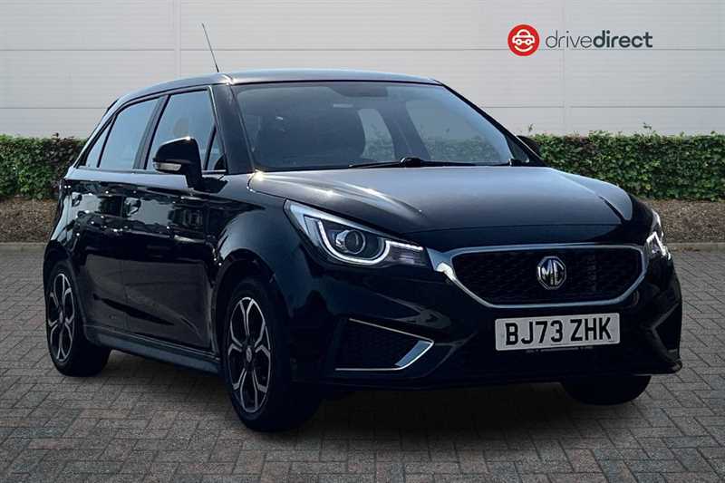 MG MG3 1.5 Vti-tech Exclusive Nav Hatchback Ma BJ73ZHK Black