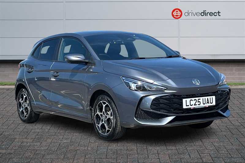 MG MG3 1.5 Hybrid Trophy Hatchback Hybrid Aut Grey