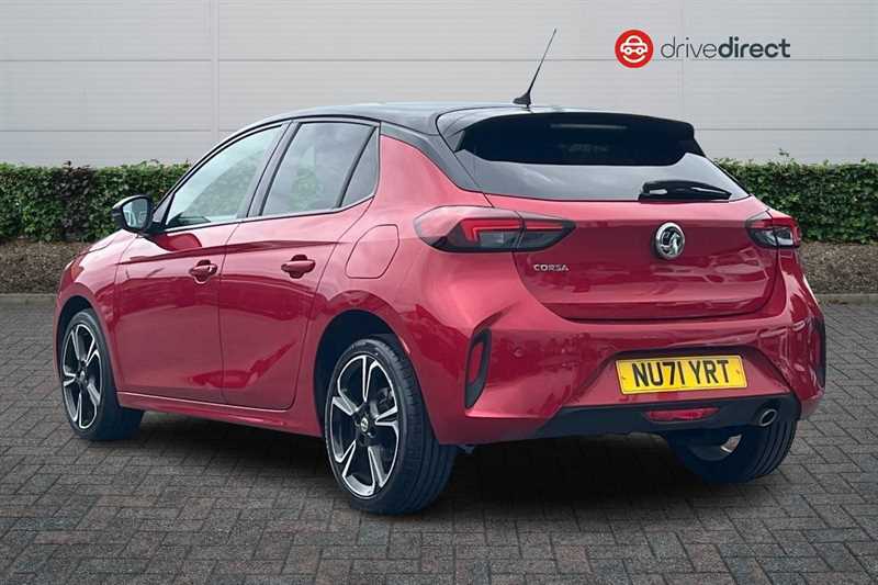 Vauxhall Corsa 1.2 Turbo Sri Premium Hatchback NU71YRT Red #5
