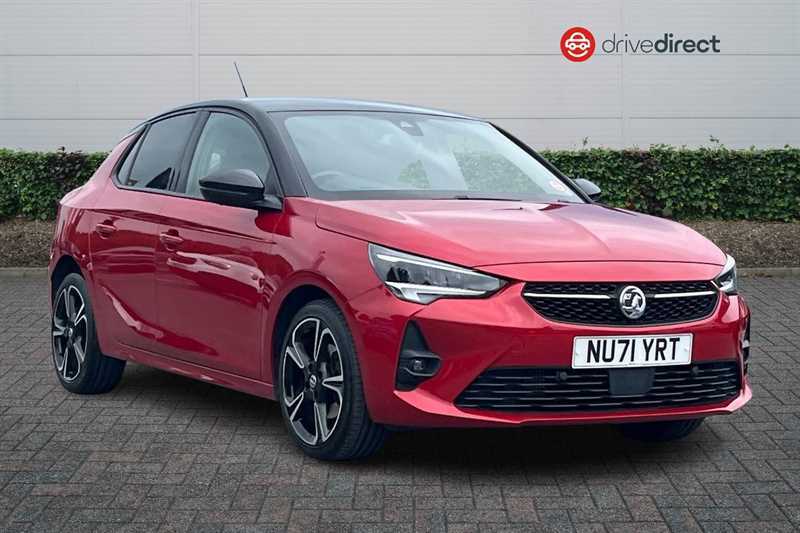 Vauxhall Corsa 1.2 Turbo Sri Premium Hatchback Red