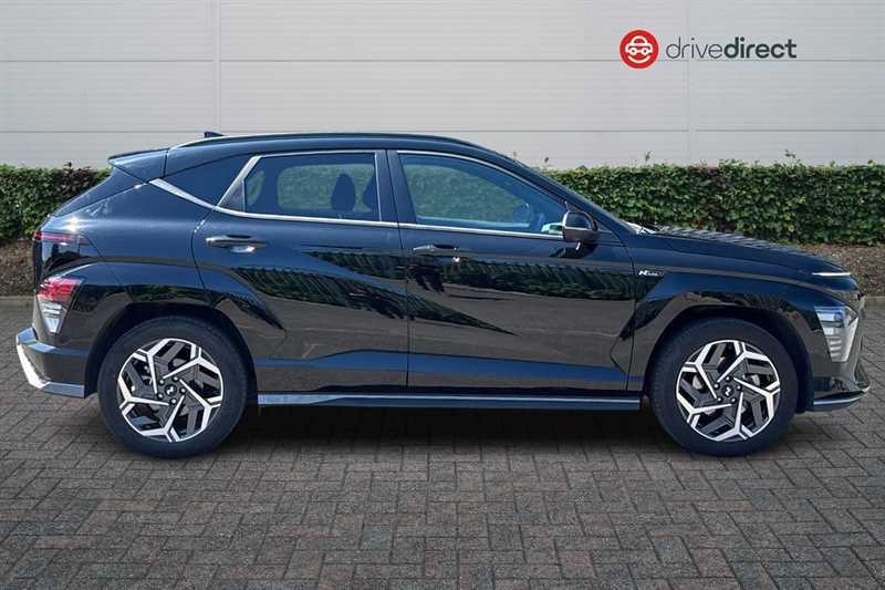 Hyundai Kona 1.6 H-gdi N Line S Suv Hybrid Dct Euro SB73XMR Black #2