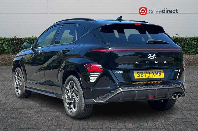 Hyundai Kona 1.6 H-gdi N Line S Suv Hybrid Dct Euro SB73XMR Black #5