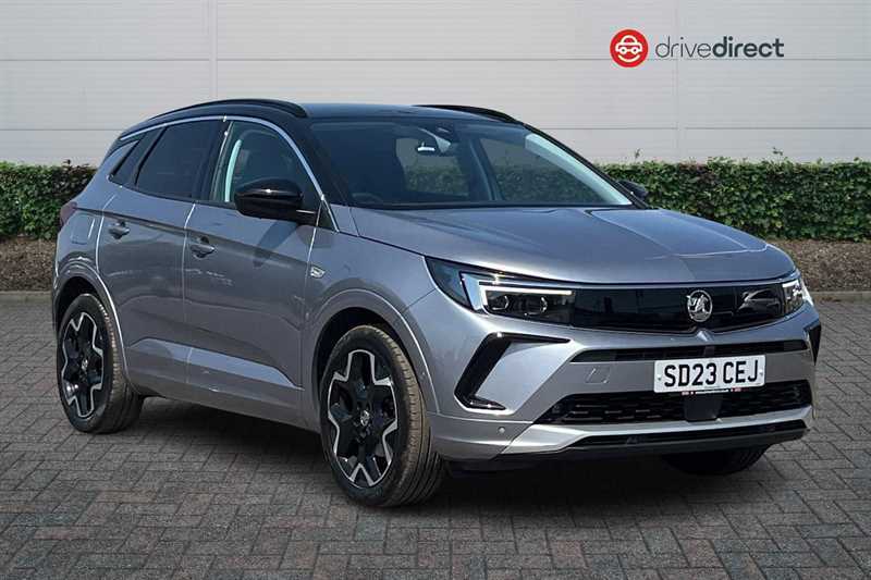 Vauxhall Grandland 1.5 Turbo D Elite Suv Euro 6 Ss Grey