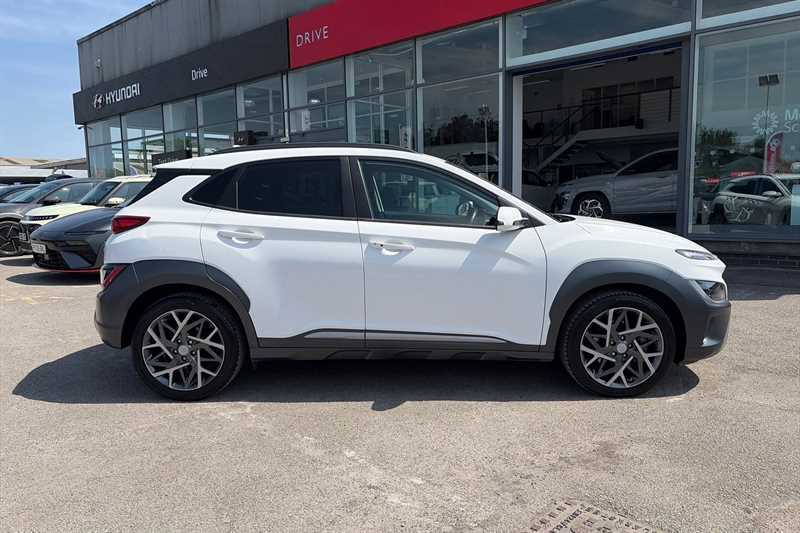 Hyundai Kona 1.6 H-gdi Premium Suv Hybrid Dct Euro 6 WG23KLO White #2