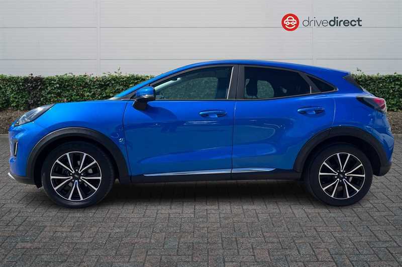 Ford Puma 1.0T Ecoboost Mhev Titanium Suv Hybrid YS73HXO Blue #6