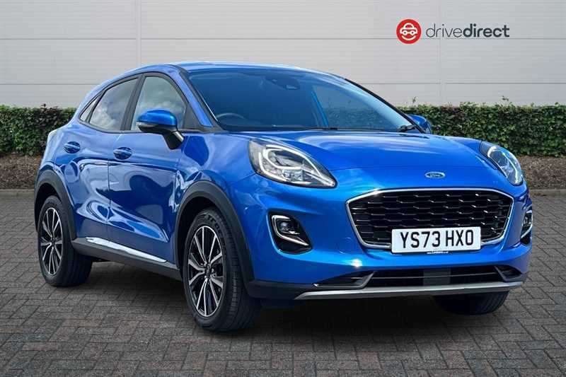Ford Puma 1.0T Ecoboost Mhev Titanium Suv Hybrid Blue