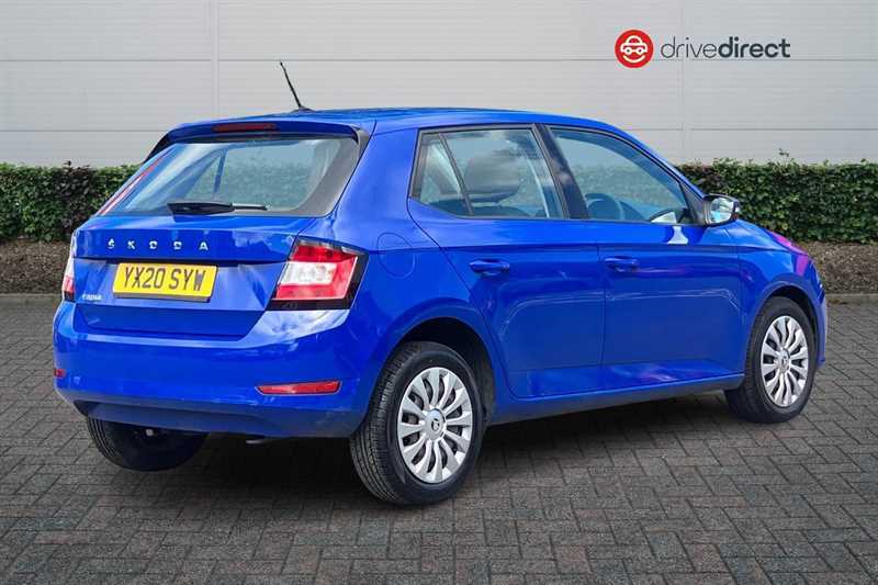 Skoda Fabia 1.0 S Hatchback Euro 6 Ss 60 Blue #3
