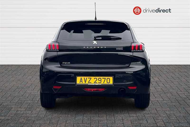 Peugeot 208 1.5 Bluehdi Allure Premium Hatchback Black #4