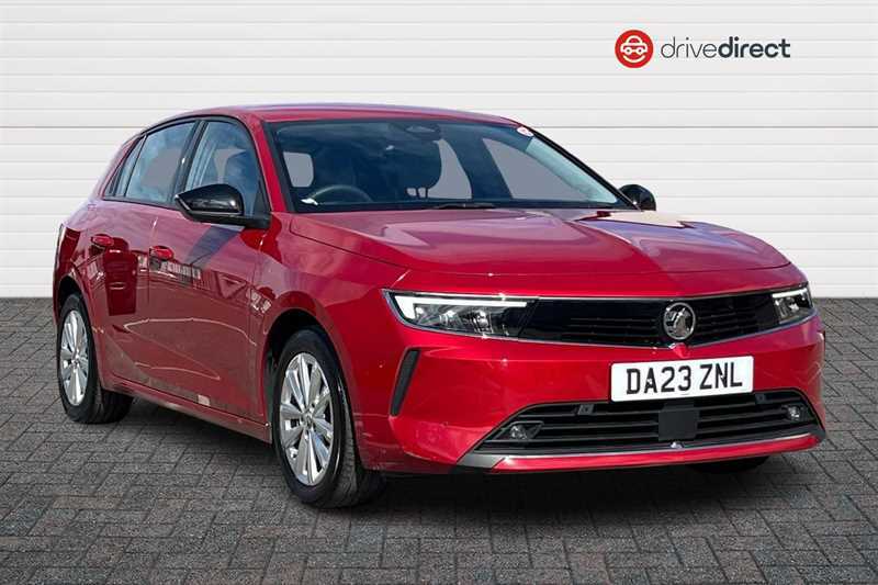 Vauxhall Astra 1.2 Turbo Design Hatchback Euro Red