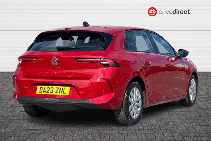 Vauxhall Astra 1.2 Turbo Design Hatchback Euro Red #3