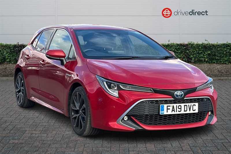 Toyota Corolla 1.8 Vvt-h Excel Hatchback Hybrid Cvt Eu Red