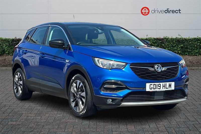 Vauxhall Grandland X 1.2 Turbo Gpf Sport Nav Suv Euro Blue