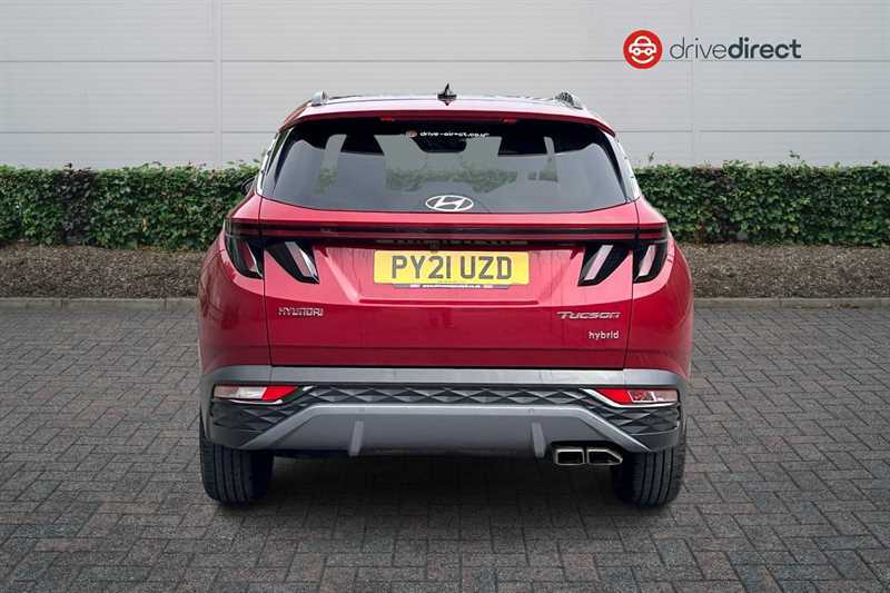Hyundai Tucson 1.6 H T-gdi Ultimate Suv Hybrid Eu PY21UZD Red #4