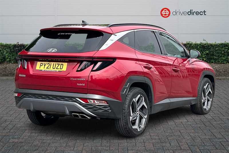 Hyundai Tucson 1.6 H T-gdi Ultimate Suv Hybrid Eu PY21UZD Red #3
