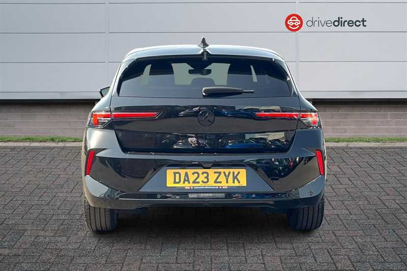 Vauxhall Astra 1.2 Turbo Gs Hatchback Euro 6 S DA23ZYK Black #3