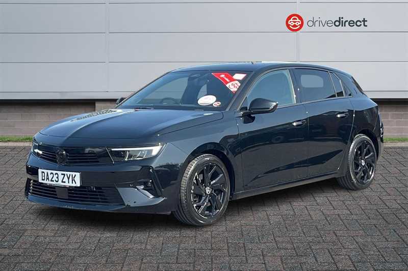 Vauxhall Astra 1.2 Turbo Gs Hatchback Euro 6 S DA23ZYK Black #6