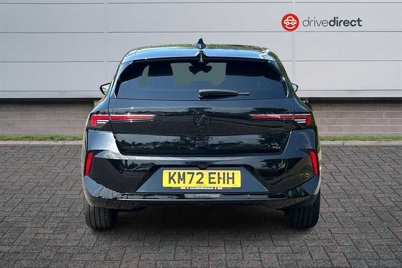 Vauxhall Astra 1.2 Turbo Gs Line Hatchback Euro KM72EHH Black #4