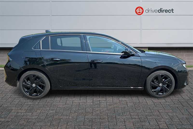 Vauxhall Astra 1.2 Turbo Gs Line Hatchback Euro KM72EHH Black #2