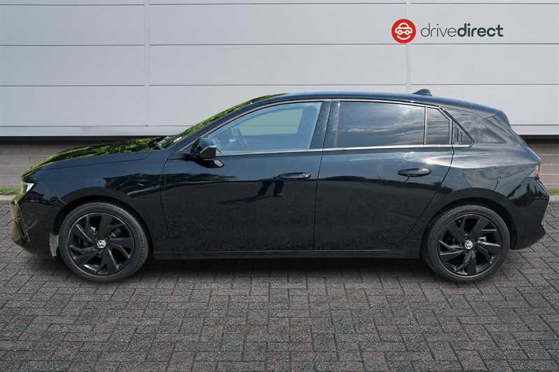 Vauxhall Astra 1.2 Turbo Gs Line Hatchback Euro KM72EHH Black #6