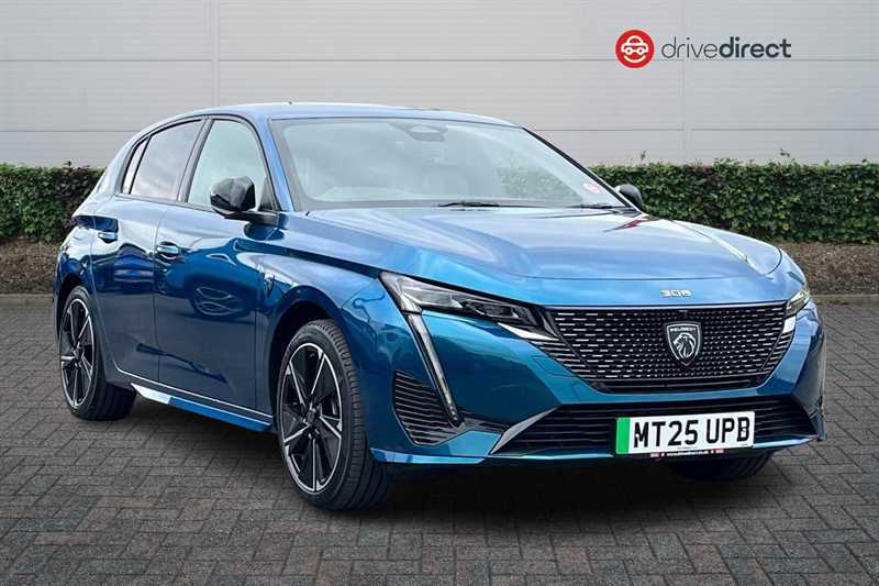 Peugeot 308 54Kwh Gt Hatchback 156 Ps Blue