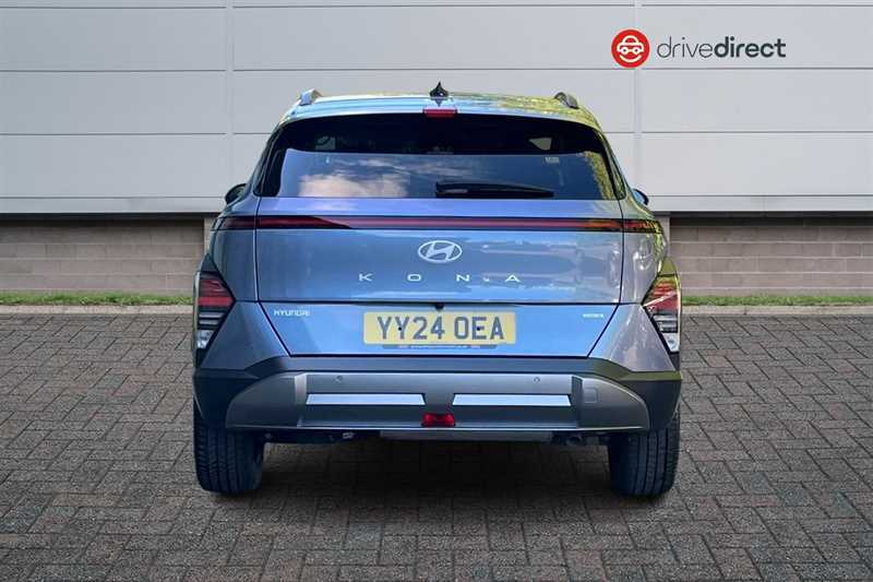 Hyundai Kona 1.6 H-gdi Ultimate Suv Hybrid Dct Euro Grey #4
