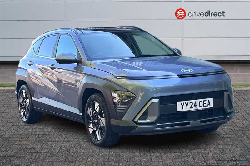 Hyundai Kona 1.6 H-gdi Ultimate Suv Hybrid Dct Euro Grey