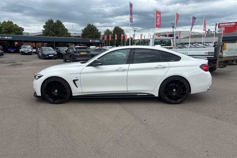 BMW 4 Series Gran Coupe 2.0 420I Gpf M Sport Hatchback E White #3