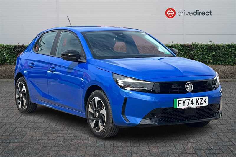 Vauxhall Corsa-e 50Kwh Design Hatchback 136 Ps Blue
