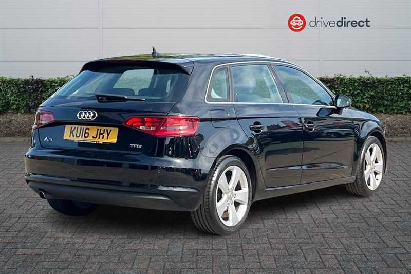 Audi A3 1.2 Tfsi Sport Sportback Euro 6 Black #3