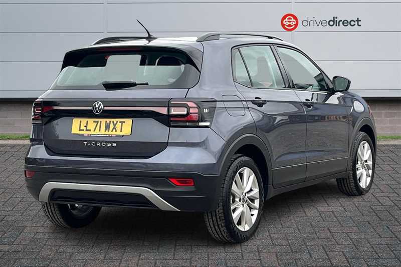 Volkswagen T-Cross 1.0 Tsi Se Suv Euro 6 Ss 110 Grey #3