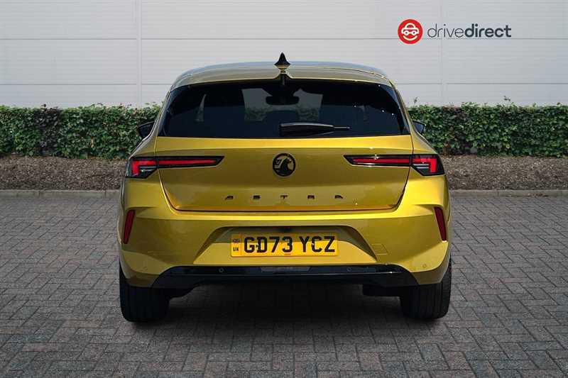 Vauxhall Astra 1.2 Turbo Ultimate Hatchback Euro GD73YCZ Yellow #4