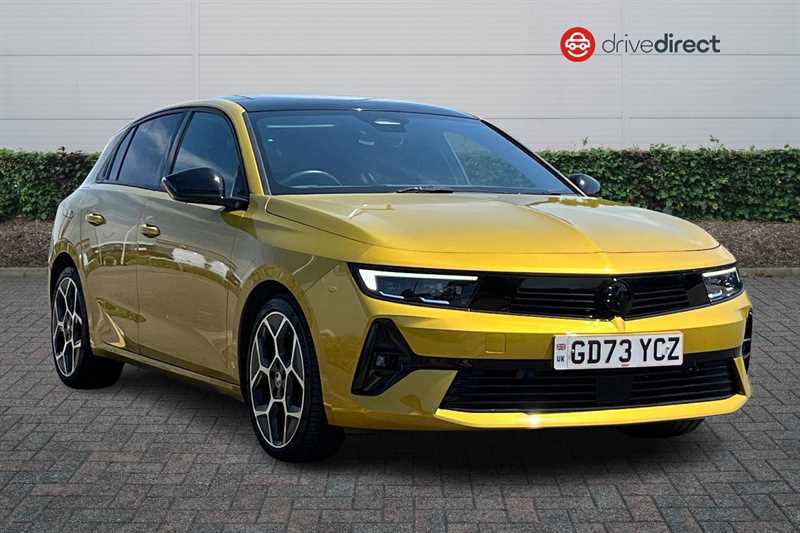 Vauxhall Astra 1.2 Turbo Ultimate Hatchback Euro Yellow