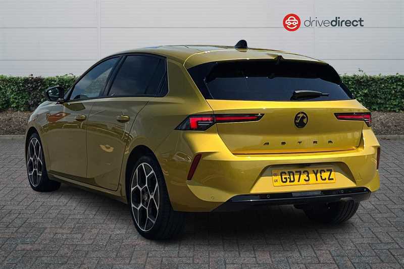 Vauxhall Astra 1.2 Turbo Ultimate Hatchback Euro GD73YCZ Yellow #5