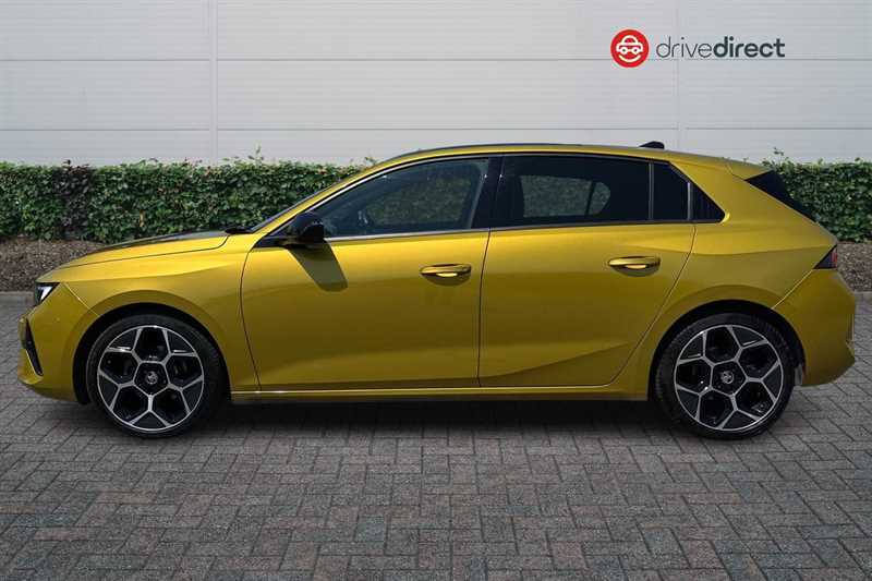 Vauxhall Astra 1.2 Turbo Ultimate Hatchback Euro GD73YCZ Yellow #6