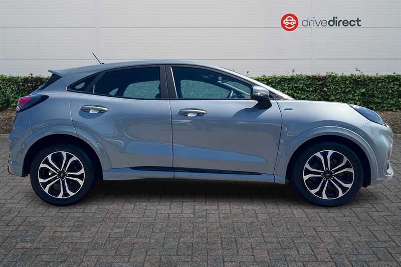 Ford Puma 1.0T Ecoboost Mhev St-line Suv Hybrid M PO23SBZ Silver #2