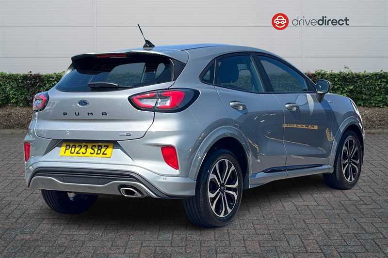 Ford Puma 1.0T Ecoboost Mhev St-line Suv Hybrid M PO23SBZ Silver #3
