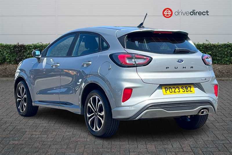 Ford Puma 1.0T Ecoboost Mhev St-line Suv Hybrid M PO23SBZ Silver #5