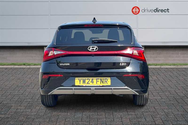Hyundai I20 1.0 T-gdi Premium Hatchback Dct Euro 6 Black #4